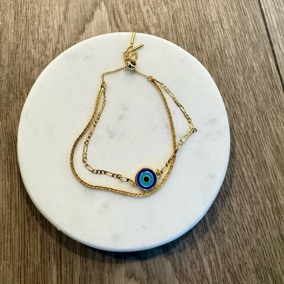Jenny Bird Evil Eye Bracelet in Gold from Revolve. New Without Tag. - Picture 7 of 8